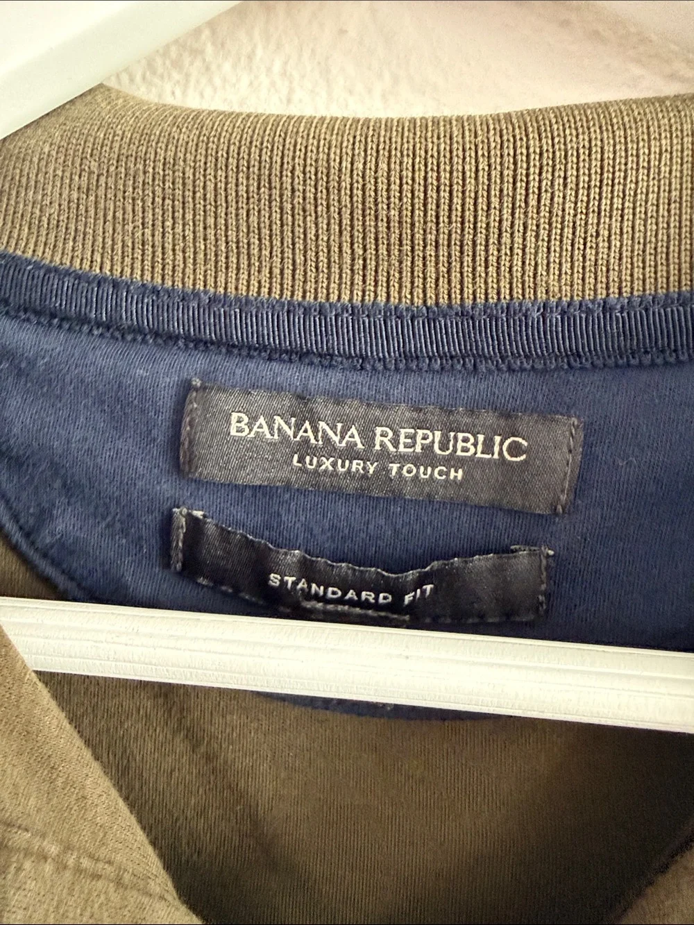 Banana Republic Men's Olive Polo Shirt [ME0635]